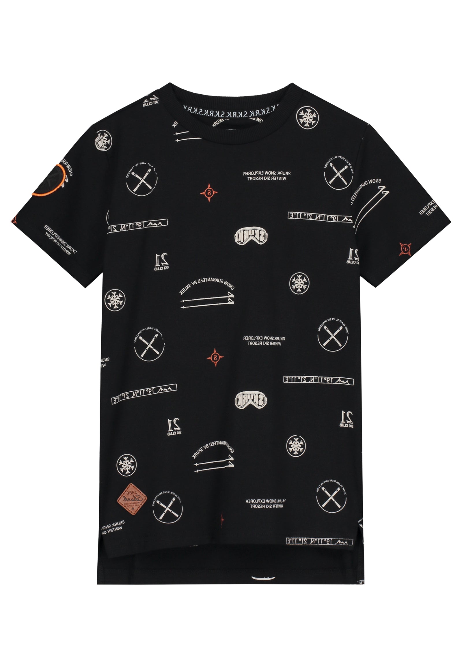 Skurk Tee Ty Black