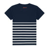 Skurk T-shirt Tymo Dark Blue White stripe