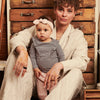Babys Longsleeve Leyte van Z8 in de kleur Dusty blush/Stripes in maat 74.