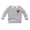 Jongen, Bright white/Black/Stripes, 74, Z8, €15-€20, Long sleeves, 20-zomer, 191219