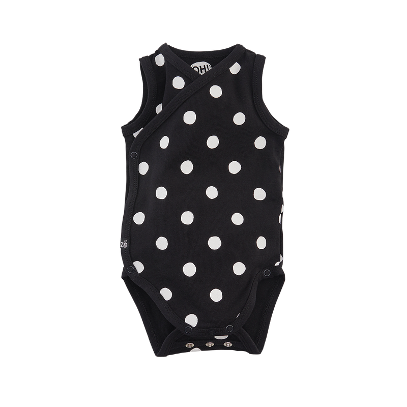 Meisje, Black/White/Dots, 68, Z8, €15-€20, Rompers, 20-zomer, 191219