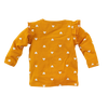 Meisjes Long sleeves San Diego van Z8 in de kleur Okergeel in maat 74.