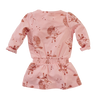 Meisjes Jurkjes l/s Long beach van Z8 in de kleur Roze in maat 74.