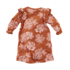 Meisjes Jurkjes l/s Louisville van Z8 in de kleur Bruin in maat 74.