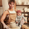 Babys Boxpakje Cuba van Z8 in de kleur Faded grey in maat 68.