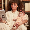 Babys Jurkje l/s Bimini van Z8 in de kleur Dusty blush/AOP in maat 74.