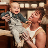 Babys Salopette Bumblebee van Z8 in de kleur Faded grey in maat 74.