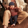 Babys Longsleeve Timor van Z8 in de kleur Red rust/Stripes in maat 74.