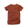 Jongens  van Z8 in de kleur Cognac/Brilliant blue/Stripes in maat 140, 146.