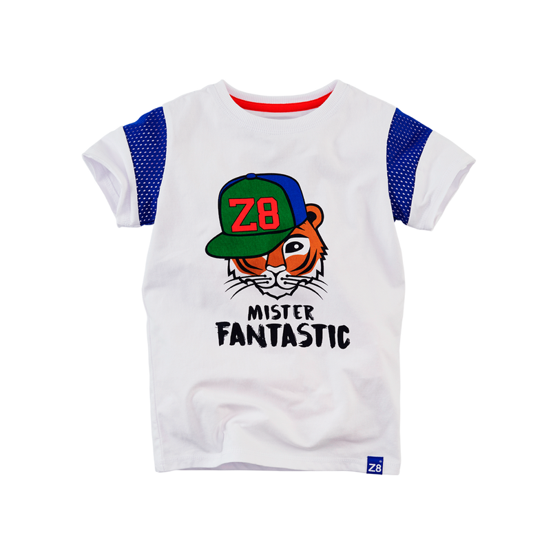 Jongens  van Z8 in de kleur Bright white in maat 140, 146.