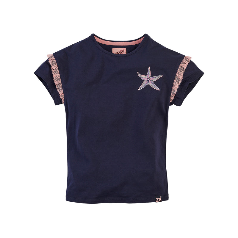 Z8 Shirt korte mouw Malou Bonny blue