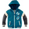 Jongens Borgvest Bender van Z8 in de kleur Singing the blues in maat 140-146.