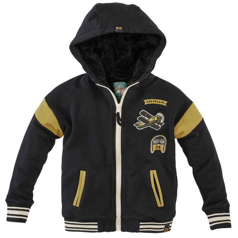 Jongens Borgvest Zayn van Z8 in de kleur Blacks back in maat 140-146.