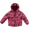 Meisjes Winterjas Gina van Z8 in de kleur Very cherry/AOP in maat 140-146.