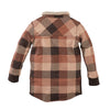 Jongens Blouse Bassie van Z8 in de kleur Brown wood in maat 140-146.