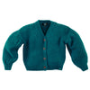 Meisjes vest Devon van Z8 in de kleur Teal deal in maat 140-146.