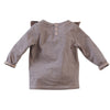 Babys Longsleeve Leyte van Z8 in de kleur Dusty blush/Stripes in maat 74.